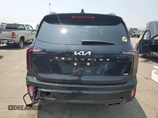 2024 Kia Telluride SX X-Line с VIN 5XYP5DGC7RG550990, выставлен на аукционе Copart как лот 59615025 с пробегом 11 868 миль миль и Списание • Salvage title. История ставок и продаж доступна на DreamBid. Изображение 6.