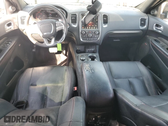2015 Dodge Durango R/T with VIN 1C4SDHCT2FC194183, listed as a Copart auction lot 54378565 with 116,276 mi miles and Salvage title. Bid and sale history available at DreamBid. Image 8.