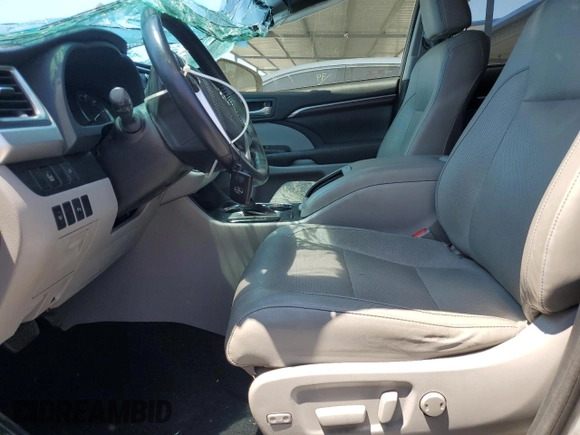 2015 Toyota Highlander Limited with VIN 5TDDKRFH8FS138811, listed as a Copart auction lot 62999715 with 85,853 mi miles and Salvage title. Bid and sale history available at DreamBid. Image 7.