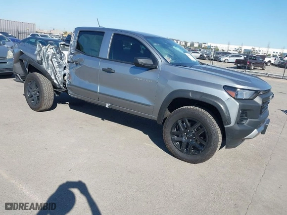 2024 Chevrolet Colorado 4WD Trail Boss with VIN 1GCPTEEK7R1123315, listed as a IAAI auction lot 41611991 with 10,368 mi miles. Bid and sale history available at carsss.com. Image 1.