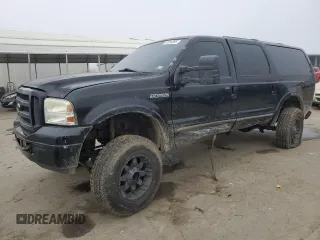 2005 Ford Excursion Limited with VIN 1FMSU43P75EA12648, listed as a Copart auction lot 41816385 with 322,576 mi miles and Salvage Title. Bid and sale history available at DreamBid. Image 1.