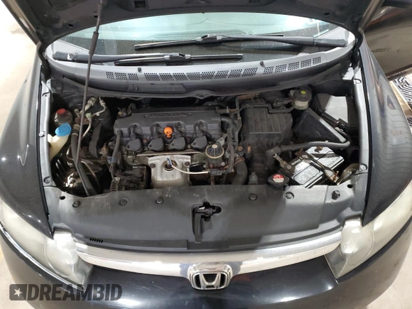 2008 Honda Civic LX with VIN 1HGFA16548L025026, listed as a Copart auction lot 53127385 with 178,182 mi miles and Salvage Title. Bid and sale history available at DreamBid. Image 11.