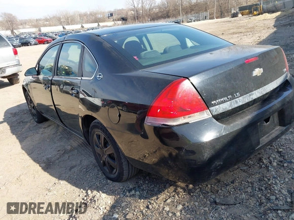 2008 Chevrolet Impala LS with VIN 2G1WB58K989236910, listed as a IAAI auction lot 42004077 with 109,051 mi miles and . Bid and sale history available at DreamBid. Image 3.