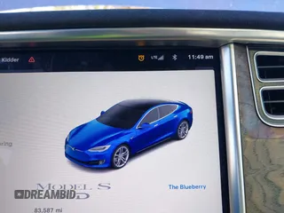2016 Tesla Model S 90D with VIN 5YJSA1E25GF144614, listed as a IAAI auction lot 40941311 with 83,587 mi miles and . Bid and sale history available at DreamBid. Image 7.