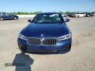 2021 BMW 5 Series 540i with VIN WBA53BJ05MWX16285, listed as a Copart auction lot 52415425 with 79,497 mi miles and Salvage Title. Bid and sale history available at DreamBid. Image 10.