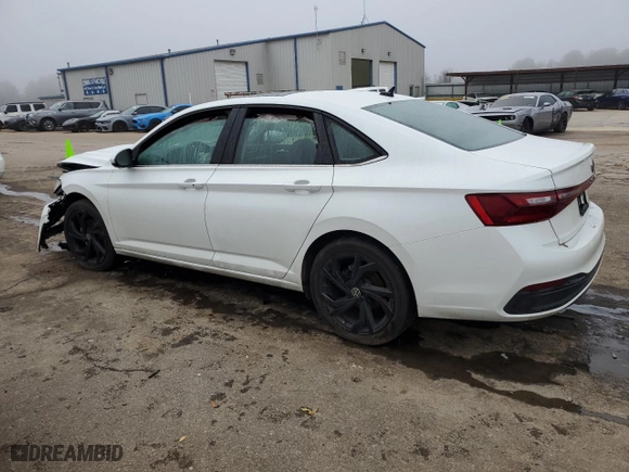 2025 Volkswagen Jetta SE with VIN 3VW7X7BU5SM013679, listed as a Copart auction lot 86745274 with 12,380 mi miles and Salvage Title. Bid and sale history available at carsss.com. Image 2.