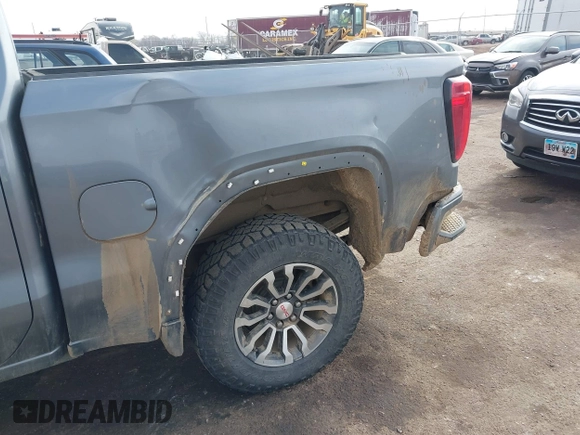 2022 GMC Sierra 1500 AT4 with VIN 1GTU9EET7NZ212467, listed as a IAAI auction lot 41680267 with 48,978 mi miles. Bid and sale history available at carsss.com. Image 6.