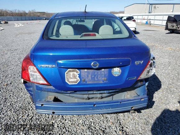 2012 Nissan Versa SV with VIN 3N1CN7AP4CL941139, listed as a Copart auction lot 49215085 with 122,280 mi miles and Salvage Title. Bid and sale history available at carsss.com. Image 6.