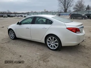 2012 Buick Regal Turbo Premium 3 with VIN 2G4GU5GV1C9180113, listed as a Copart auction lot 41880615 with 96,835 mi miles and Salvage title. Bid and sale history available at DreamBid. Image 2.