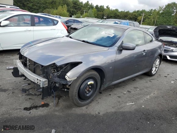 2015 Infiniti G37 Coupe x with VIN JN1CV6EL6FM890156, listed as a Copart auction lot 71633604 with 137,083 mi miles and Salvage Title. Bid and sale history available at carsss.com. Image 1.