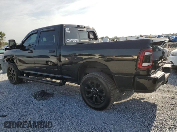 2024 Ram 2500 Laramie with VIN 3C6UR5FL7RG203778, listed as a Copart auction lot 58271405 with 32,057 mi miles and Salvage title. Bid and sale history available at DreamBid. Image 2.
