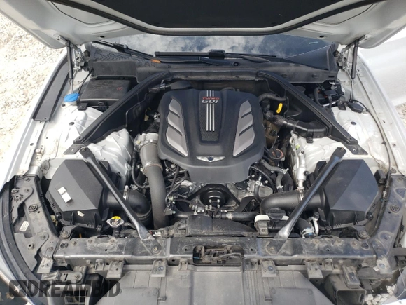 2019 Genesis G80 3.3T Sport with VIN KMTFN4JB8KU313006, listed as a Copart auction lot 69865804 with 126,992 mi miles and Salvage Title. Bid and sale history available at carsss.com. Image 11.