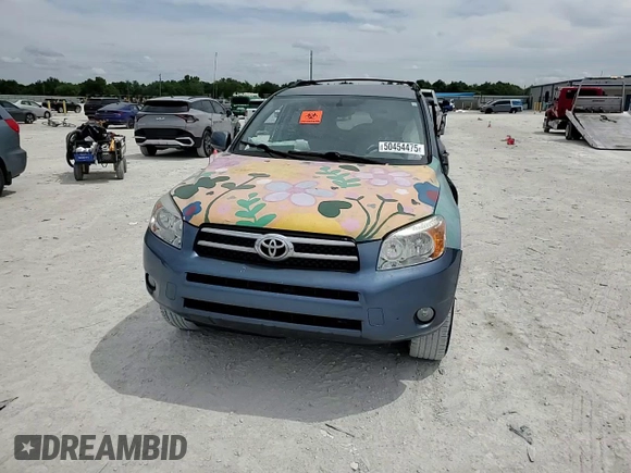2007 Toyota RAV4 Limited with VIN JTMZD31V576052142, listed as a Copart auction lot 50454475 with 0 mi miles and Non Repairable. Bid and sale history available at carsss.com. Image 11.