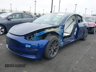 2020 Tesla Model 3 Long Range with VIN 5YJ3E1EB9LF744684, listed as a IAAI auction lot 41805065 with 92,123 mi miles. Bid and sale history available at carsss.com. Image 21.