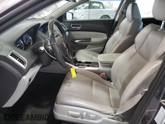 2019 Acura TLX w/Technology Pkg with VIN 19UUB1F56KA002001, listed as a Copart auction lot 46343405 with 80,161 mi miles and Salvage Title. Bid and sale history available at carsss.com. Image 7.