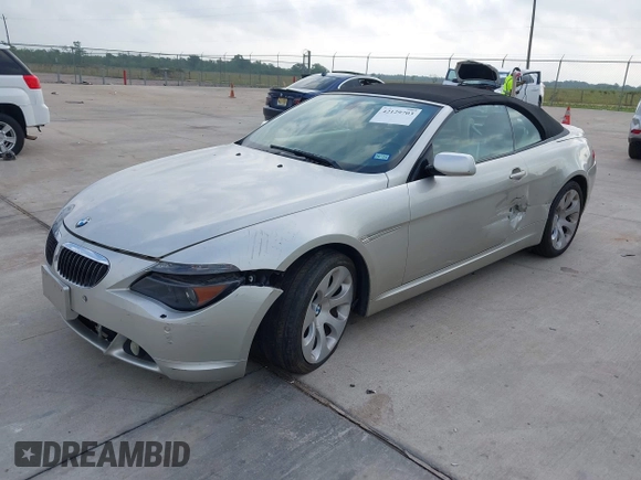 2006 BMW 6 Series 650Ci with VIN WBAEK13456CN78510, listed as a IAAI auction lot 42129703 with 131,096 mi miles and . Bid and sale history available at DreamBid. Image 2.
