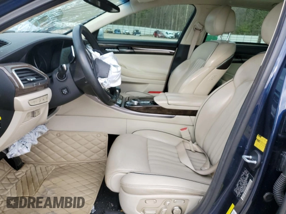 2018 Genesis G90 Premium z VIN KMHG34JA3JU047470, wystawiony jako Copart lot #44661694 z przebiegiem Nie podano mil oraz . Historia ofert i sprzedaży dostępna na DreamBid. Obrazek 7.