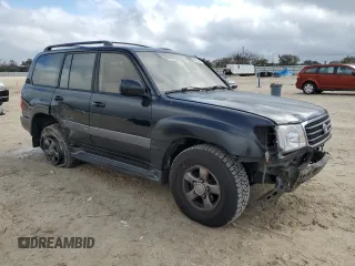 2001 Toyota Land Cruiser with VIN JTEHT05J612016569, listed as a Copart auction lot 85238644 with 335,165 mi miles and Salvage Title. Bid and sale history available at carsss.com. Image 4.