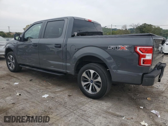 2020 Ford F-150 XL with VIN 1FTEW1CP8LFC51319, listed as a Copart auction lot 71306614 with 56,373 mi miles and Salvage Title. Bid and sale history available at carsss.com. Image 2.