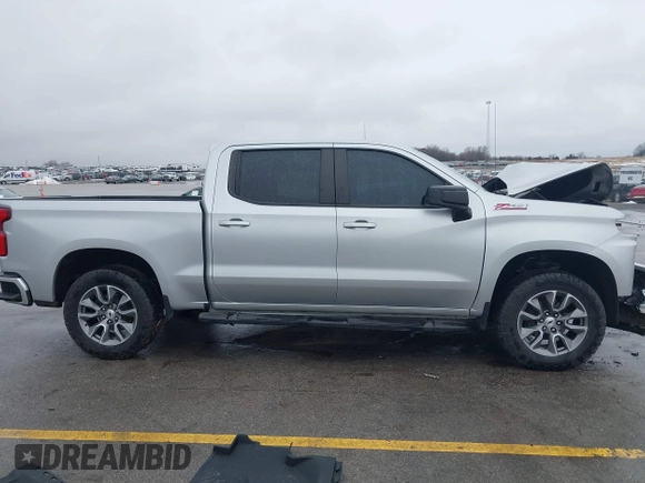 2021 Chevrolet Silverado 1500 RST with VIN 1GCUYEEDXMZ188935, listed as a IAAI auction lot 41733944 with 86,888 mi miles and . Bid and sale history available at DreamBid. Image 13.