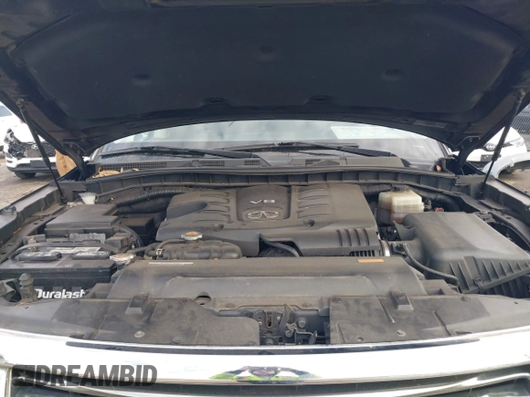 2013 Infiniti QX56 with VIN JN8AZ2NC8D9330158, listed as a IAAI auction lot 41612916 with 124,346 mi miles and . Bid and sale history available at DreamBid. Image 10.