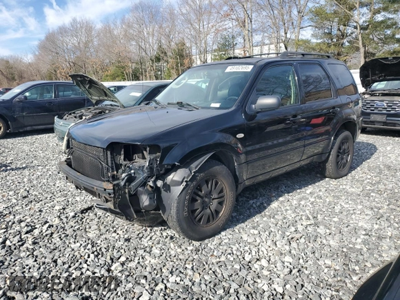 2005 Mercury Mariner Luxury z VIN 4M2CU57155DJ10663, wystawiony jako Copart lot #49102695 z przebiegiem 122 025 mil mil oraz Nie do naprawy. Historia ofert i sprzedaży dostępna na DreamBid. Obrazek 1.