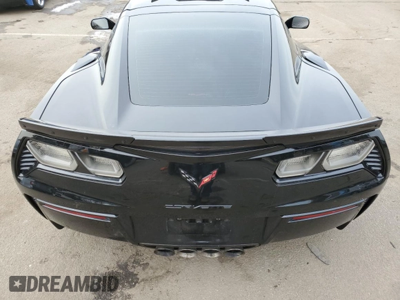 2016 Chevrolet Corvette with VIN NY75018, listed as a Copart auction lot 57996654 with 53,270 mi miles and Salvage title. Bid and sale history available at DreamBid. Image 10.