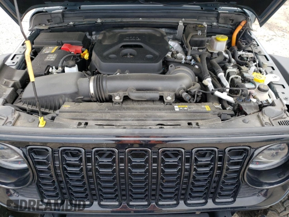 2024 Jeep Wrangler Sport S with VIN 1C4RJXN61RW192288, listed as a Copart auction lot 61786585 with 18,494 mi miles and Salvage title. Bid and sale history available at DreamBid. Image 11.