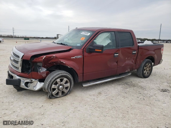 2014 Ford F-150 XL with VIN 1FTFW1CF4EKE90209, listed as a Copart auction lot 47295495 with 0 mi miles and Salvage Title. Bid and sale history available at carsss.com. Image 1.