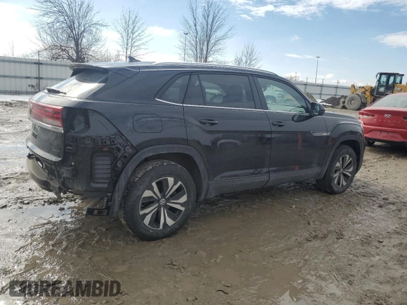 2024 Volkswagen Atlas SE с VIN 1V2LE2CAXRC206497, выставлен на аукционе Copart как лот 46541015 с пробегом 16 284 миль миль и Списание • Salvage title. История ставок и продаж доступна на DreamBid. Изображение 3.