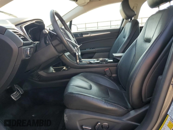 2016 Ford Fusion Titanium with VIN 3FA6P0K98GR144946, listed as a Copart auction lot 60359525 with 51,499 mi miles and Salvage title. Bid and sale history available at DreamBid. Image 7.