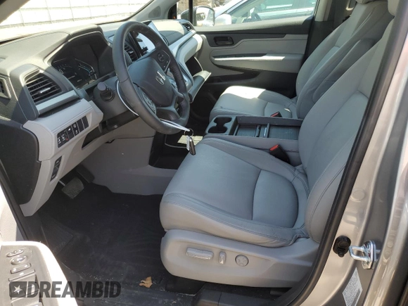 2024 Honda Odyssey EX-L with VIN 5FNRL6H63RB046690, listed as a Copart auction lot 51444685 with 7,829 mi miles and Salvage Title. Bid and sale history available at DreamBid. Image 7.