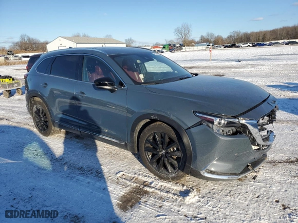 2021 Mazda CX-9 Grand Touring with VIN JM3TCBDY3M0513739, listed as a Copart auction lot 88504665 with 60,240 mi miles and Salvage Title. Bid and sale history available at carsss.com. Image 4.