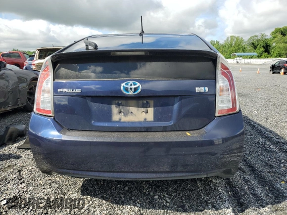 2014 Toyota Prius Four with VIN JTDKN3DU4E0374966, listed as a Copart auction lot 57204265 with 215,679 mi miles and Clean Title. Bid and sale history available at DreamBid. Image 6.