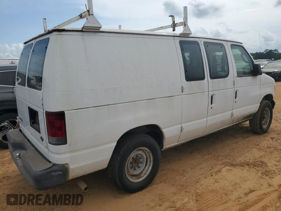 2007 Ford Econoline Cargo Commercial with VIN 1FTNE14W97DB31636, listed as a Copart auction lot 52639435 with Not Provided miles and Clean Title. Bid and sale history available at DreamBid. Image 3.