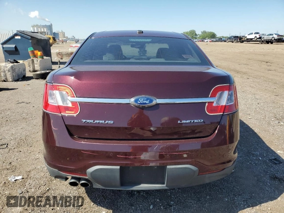 2011 Ford Taurus Limited with VIN 1FAHP2FW6BG142472, listed as a Copart auction lot 58534985 with 154,984 mi miles and Salvage title. Bid and sale history available at DreamBid. Image 6.