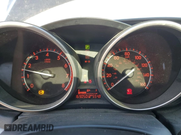 2010 Mazda 3 S Sport with VIN JM1BL1S52A1225692, listed as a Copart auction lot 86987144 with 169,050 mi miles and Salvage Title. Bid and sale history available at DreamBid. Image 9.