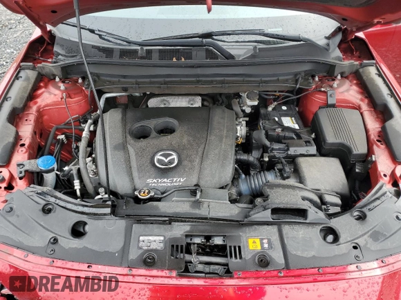 2019 Mazda CX-5 Sport with VIN JM3KFBBM0K1596332, listed as a Copart auction lot 51424515 with 91,841 mi miles and Salvage Title. Bid and sale history available at DreamBid. Image 12.