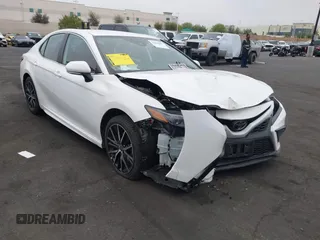 2023 Toyota Camry SE with VIN 4T1G11AK1PU774144, listed as a IAAI auction lot 42153603 with 30,239 mi miles. Bid and sale history available at carsss.com. Image 13.