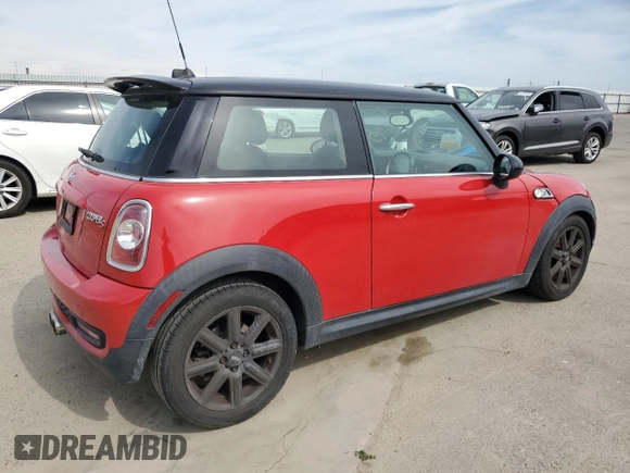 2012 MINI Hardtop S with VIN WMWSV3C58CT386122, listed as a Copart auction lot 55184865 with 92,156 mi miles and Clean Title. Bid and sale history available at DreamBid. Image 3.