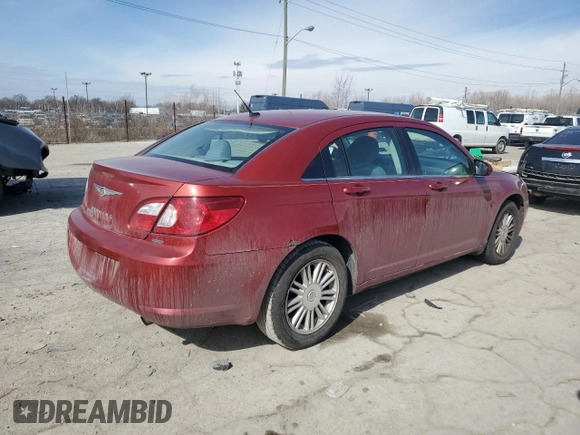 2007 Chrysler Sebring Touring z VIN 1C3LC56K17N564204, wystawiony jako Copart lot #47635085 z przebiegiem 118 813 mil mil oraz Szkody całkowita. Historia ofert i sprzedaży dostępna na DreamBid. Obrazek 3.