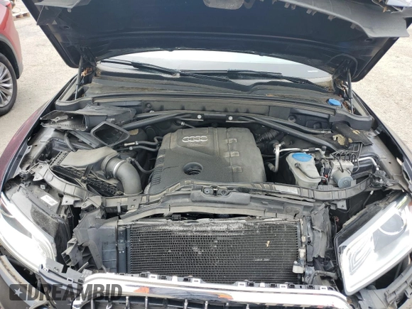2017 Audi Q5 Premium Plus with VIN WA1L2AFP4HA015618, listed as a Copart auction lot 62494185 with 88,751 mi miles and Salvage title. Bid and sale history available at DreamBid. Image 11.