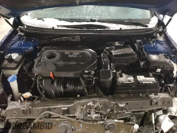 2017 Hyundai Sonata 2.4L with VIN 5NPE24AFXHH439523, listed as a Copart auction lot 46526535 with 99,689 mi miles and Salvage Title. Bid and sale history available at carsss.com. Image 11.