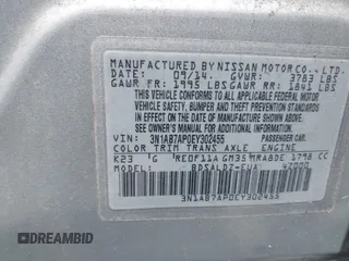 2014 Nissan Sentra SR with VIN 3N1AB7AP0EY302455, listed as a IAAI auction lot 42040948 with 69,558 mi miles and . Bid and sale history available at DreamBid. Image 9.