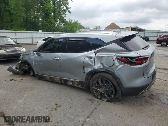 2023 Chevrolet Blazer Premier with VIN 3GNKBLRS6PS180166, listed as a Copart auction lot 57241025 with Not provided miles and Salvage title. Bid and sale history available at DreamBid. Image 2.