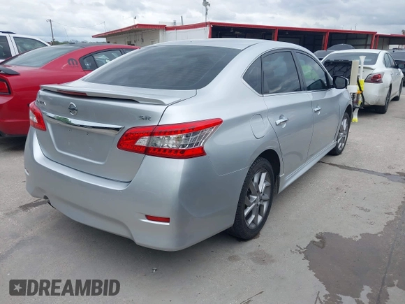 2015 Nissan Sentra SV with VIN 3N1AB7AP8FY293778, listed as a IAAI auction lot 41917141 with 154,388 mi miles and . Bid and sale history available at DreamBid. Image 4.
