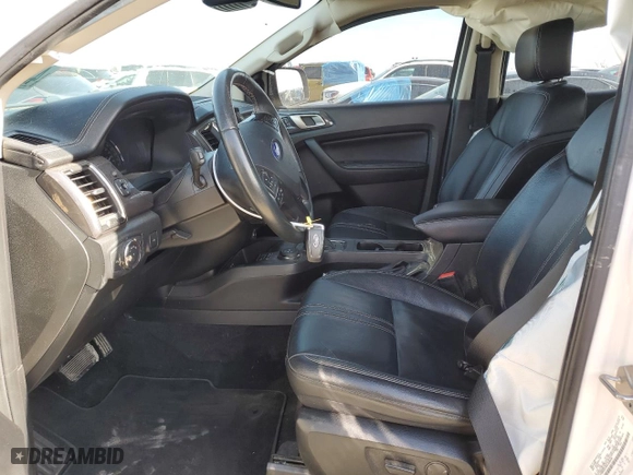 2019 Ford Ranger XL with VIN 1FTER4FH5KLA54430, listed as a Copart auction lot 43701485 with 58,607 mi miles and Salvage Title. Bid and sale history available at carsss.com. Image 7.