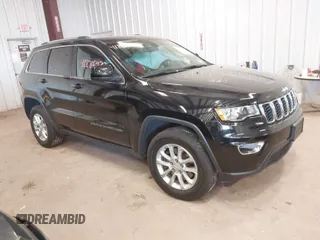2021 Jeep Grand Cherokee Laredo X with VIN 1C4RJFAG0MC655489, listed as a IAAI auction lot 41886475 with 39,147 mi miles and . Bid and sale history available at DreamBid. Image 1.