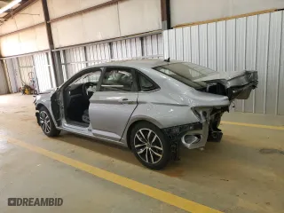 2025 Volkswagen Jetta SE with VIN 3VW7X7BU1SM028759, listed as a Copart auction lot 49928995 with 0 mi miles and Non Repairable. Bid and sale history available at carsss.com. Image 2.