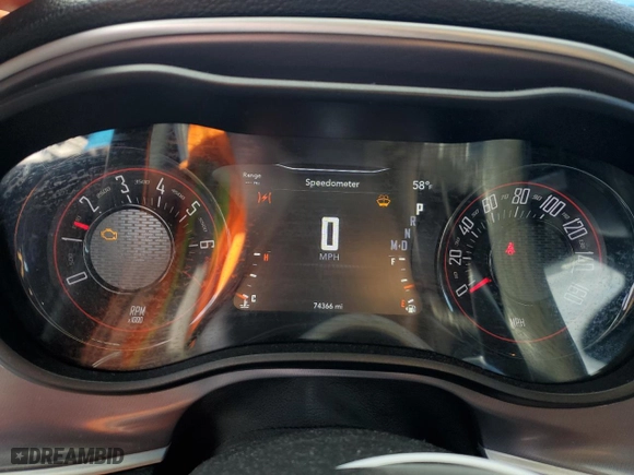 2019 Dodge Challenger GT with VIN 2C3CDZJG1KH652582, listed as a Copart auction lot 45382205 with 74,366 mi miles and Salvage Title. Bid and sale history available at carsss.com. Image 9.